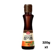 sajo haepyo sesame oil น้ำมันงาเกาหลี 100%  55ml 110ml 320ml 사조대림 해표 통참깨참기름