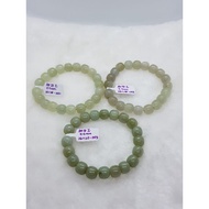 天然和田玉古珠手串 (Nephrite)