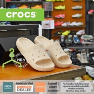 [ลิขสิทธิ์แท้] CROCS CLASSIC SLIDE V2 รุ่นใหม่ มาแรง รองเท้าครอคส์ ได้ทั้งชายหญิง