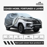 TOYOTA Car Cover Fortuner 4-Layer Waterproof UV-Resistant Thick Outdoor Car Cover by Zanusa cover