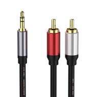 AUDIO CABLE 3.5mm TO 2RCA-1.5Meter/3Meter AISEN