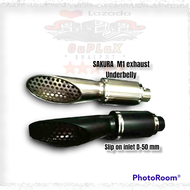 Knalpot SAKURA M1 / Silencer knalpot Zx250 R25 Mt25 CBR25 underbelly