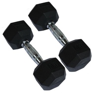 RCL (6kg x 2) Rubber-Coated Hex Dumbbells DBHX9060