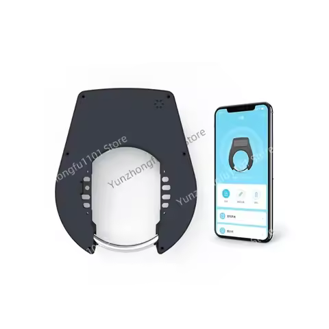 NFC Bike Smart Lock Bicycle Alarm Lock with QR Code Unlock Horseshoe Wheel Lock