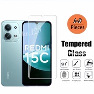 For Redmi 15C 4G 2025 3PCS Tempered Glass For Xiaomi Redmi 15 C Redmi15C 15C 4G 5G 2025 Clear Temper