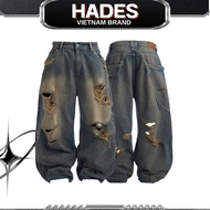 Vietnam Brand | HADES GRUNGE RIOT DENIM PANTS
