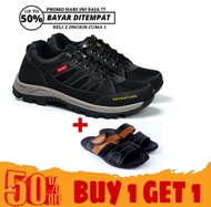Sepatu Hiking Gunung Adventure BELI 1 GRATIS SANDAL KULIT  geoff max | ortusight | erigo | ventela |
