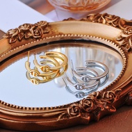 Pig Nose Hollow Out H Pig Nose Circle Earrings European and American Fashion C Factory Direct Sale o