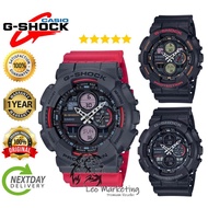 Adapted for g-shock GA-140 Red & Black GA-140 SERIES with & warranty Sports Watch gFashion watch str