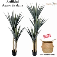 [SG SELLER] Artificial Plant Artificial Yucca Plant / Agave Sisalana Large Potted Plant Fake Tree Artificial Trees Deco