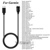 Type-C Charging Cable for Garmin Vivoactive 3 Charger 4s 935 Venu Sq 945 245 Fenix 5S USB-C Charger for 5 5X Plus 6 6S 6X Pro