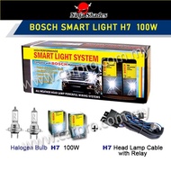 Smart Light Wire Kit Car H1 H7 Head Light BOSCH Bulb Harness Wiring Kit ( Heavy Duty Wire Support 10