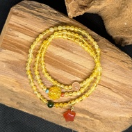 Amber Bracelet wrapped in 3 times (3.8mm) | Dion Store by 1998