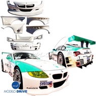 BMW Z4 e85 e86 GTR wide bodykit body kit front side rear bumper fender skirt lip 2003 2004 2005 2006