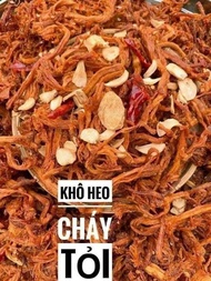 KHÔ HEO CHÁY TỎI HÀNH PHI - Hủ 500gr (Giao toàn quốc)