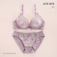 ECLAT geometric tulle lace bra panties set (Sizes A-D)(B40944700)(Direct from Japan)1