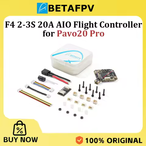 BETAFPV F4 2-3S 20A AIO FC V1 for Pavo 20 Pro Pavo Pico Brushless Whoop Quadcopter Toothpick Drones