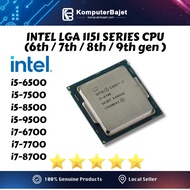 Intel Processor LGA 1151 i5-6500 i5-7500 i5-8500 i5-9500 i7-6700 i7-7700 i7-8700 i5-10500 H110 B150 H310 H365 CPU i5 i7