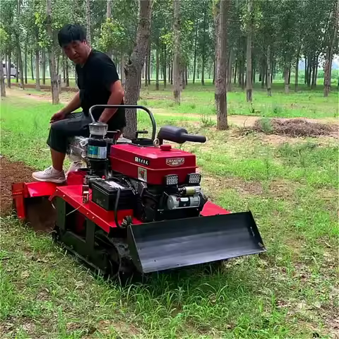 New 35 HP Rotavator for Small Garden Management Agricultural Tractor Diesel Driven Crawler Tractor