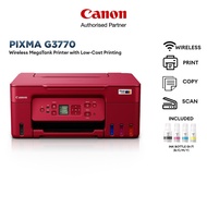Canon PIXMA G3770 Wireless Refillable Ink Tank Printer Inkjet Printer similar G3010 G3020 580 L3250