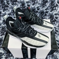 Adapting Anta Hayward GH3 nitrogen technology basketball shoes white and black GT splash-ink luminou