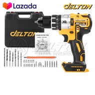 DELTON สว่านไร้สาย สว่าน 3 ระบบ 99V / 199V มีระบบกระแทก Cordless Impact Drill สว่านกระแทก ไร้สาย สว่