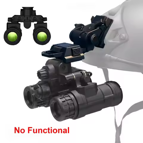 Tactical Helmet NVG AN-PVS31 Dummy Model Night Vision Goggles Props for Hunting Cosplay