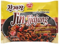 Mì Xốt Tương Đen Jin Jjajang Ramen Ottogi Gói 135g