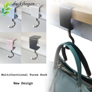 DUCKIHOGAN Purse Hook, Multifunctional Purse Hook Hanger Holder Heavy Duty Bag Hook, Rotation Design