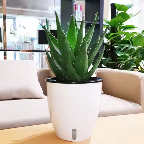 2/3/5 Portable And Eco-friendly Plant Pots With Drainage System Self Watering Plant Pot Flower Pots