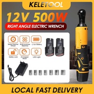 12V 18v Kunci Pas Listrik Cordless Ratchet Wrench Tanpa Kabel Mesin Buka Baut Baterai Kit Kunci Ratc