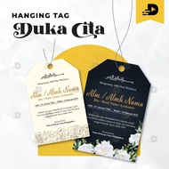 Hanging Tag Ucapan Tahlilan / Hang Tag Ucapan Duka Cita