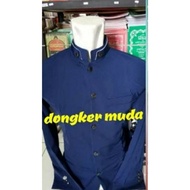 jasko navy/biru dongker polos busana muslim pria