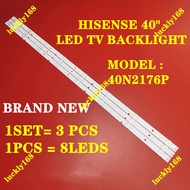NEW 3PCS 40N2176P HISENSE 40" LED TV BACKLIGHT (LAMP TV) HISENSE 40 INCH LED TV BACKLIGHT 40N2176