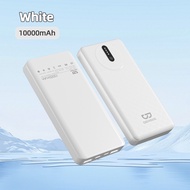 GOOJODOQ 10000mAh Wired Powerbank 2 Inputs + 2 Outputs 10w Portable Lightweight USB Charging 21700 S