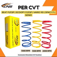 CNS Racing CVT Spring 1000rpm 1500rpm 2000rpm BEAT FI ESP Scoopy FI ESP Vario 110 Spacy FI Genio
