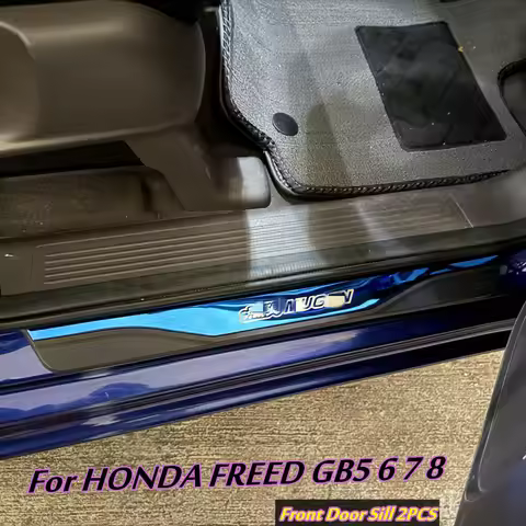 For Honda Freed GB5 6 7 8 2015-2023 Accessories Door Sill Scuff Plate Pedal Pad Protector Guard Door