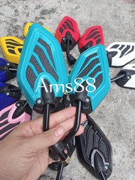 SPION MOTOR STANDAR VARIASI WARNA TANGKAI PENDEK SPION HONDA YAMAHA UNIVERSAL BEAT MIO VARIO SCOOPY 