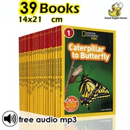 (In Stock) **Level 1 จำนวน 39 เล่ม**  หนังสือเด็กภาษาอังกฤษเกี่ยวกับสัตว์และธรรมชาติ National Geogra