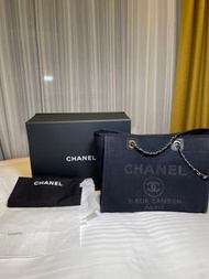 Chanel deauville tote bag