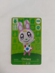 &lt;動物森友會 Animal Crossing&gt; Amiibo代用卡  No.300  克莉琪 Chrissy