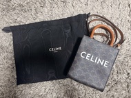 Celine Mini Vertical Cabas 帆布手袋