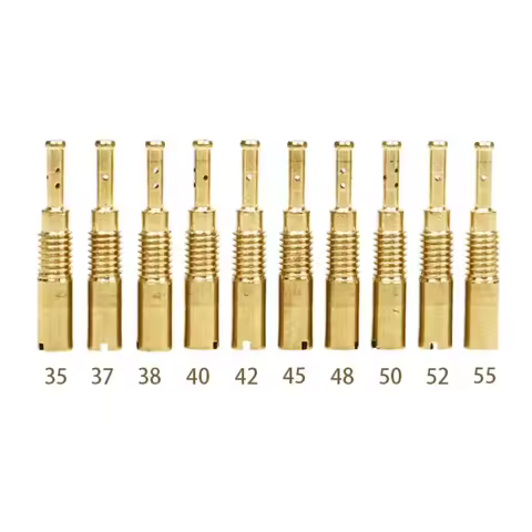 M5x0.8mm 5mm Slow Pilot Jet Nozzle For Keihin Vice PZ19 70-110cc R9 Moto Carburetor Slow Jets Size 3