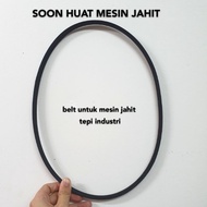 Belt untuk mesin jahit tepi industri