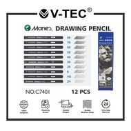 MARIES DRAWING PENCIL C7401-3B / C7 111-10B / C7401-B PCS
