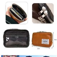 日本 PORTER  多功能 零錢包 三色 收納包 帆布包 手機袋 鑰匙卡包 小飾品包
