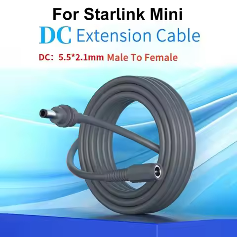 DC Male To Female Extension Adapter Cable DC5521 0.5-20M DC Power Extension Cabel PVC 20AWG Power Ca