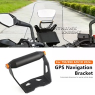 Suitable for KTM 790 ADV 2024-2025 890 Adventure R 2023-25 Windshield Mobile Phone Holder GPS Naviga