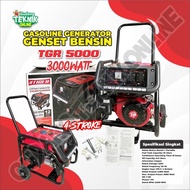 ( Tiger Tgr-5000 ) Genset Bensin 3000 Watt 4 Tak Tiger Tgr5000 Double