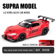 【Boxed】 CÁNH LƯỚT Gió Supra Sports 1/24 Mô Hình HợP Kim Bộ Sưu Tập Xe Hơi Die-Kim Loại Đúc Đuôi Lớn